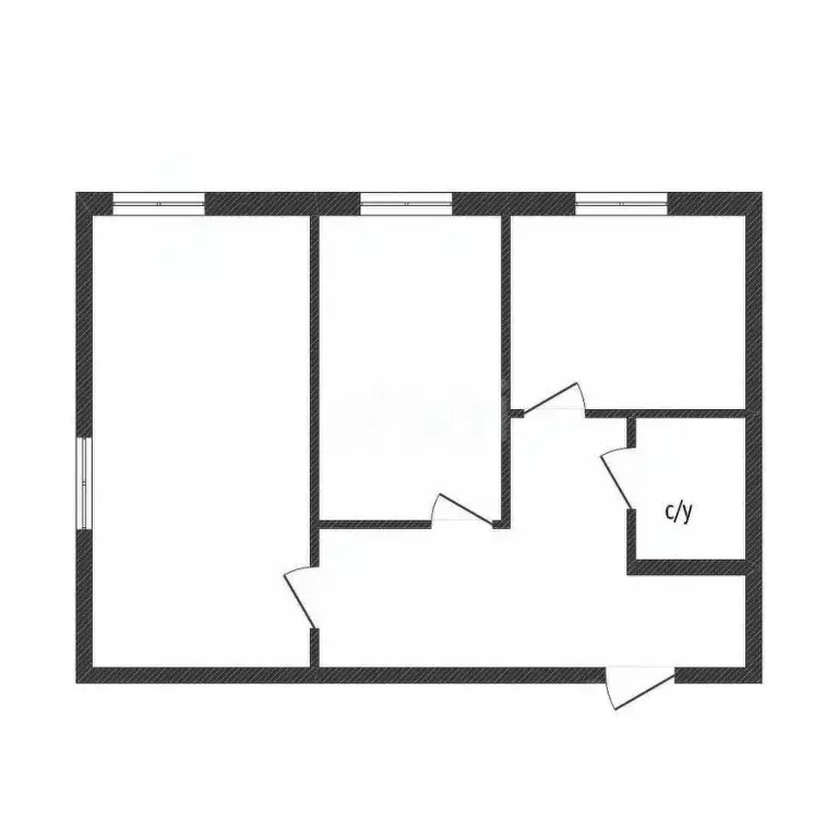 2-к кв. Костромская область, Кострома пос. Октябрьский, проезд ... - Фото 2