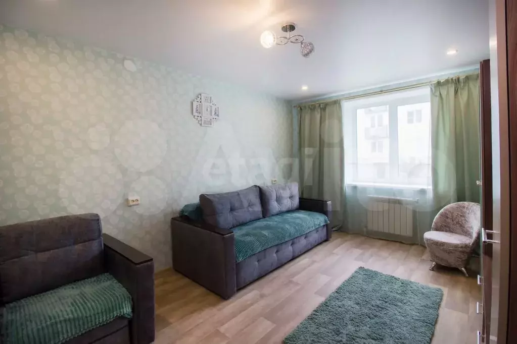 1-к. квартира, 36,4 м, 1/3 эт. - Фото 0