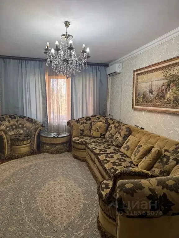 3-к кв. Чеченская республика, Грозный ул. У.А. Садаева, 12 (70.0 м) - Фото 1