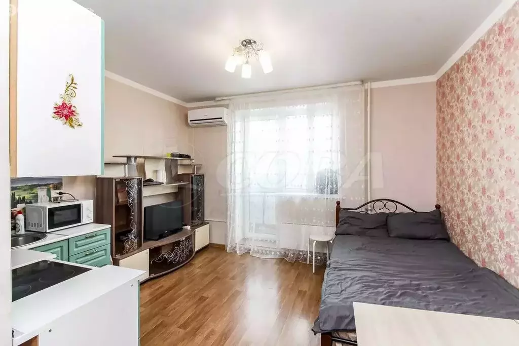 Квартира-студия: Тюмень, Газопромысловая улица, 8 (23.1 м) - Фото 1