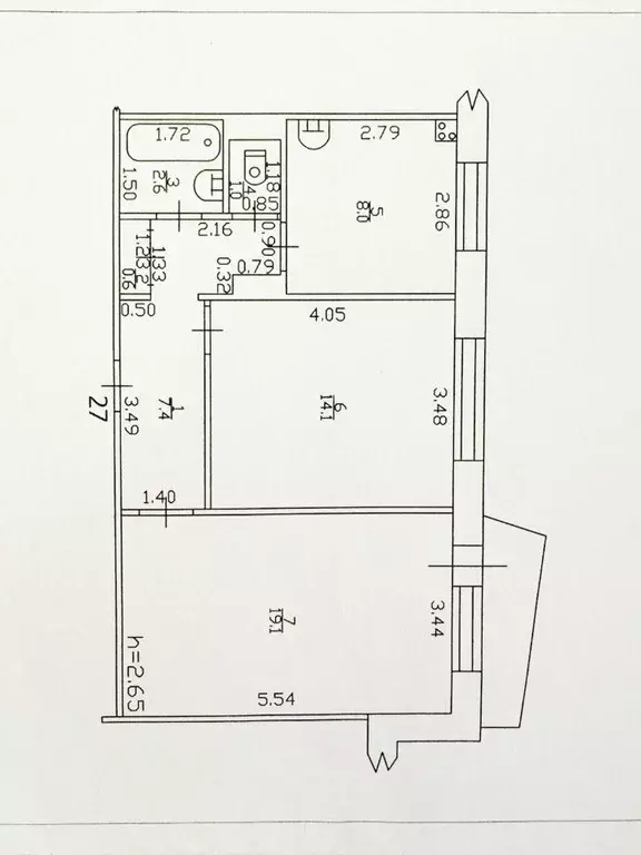 2-к кв. Алтайский край, Бийск ул. Машиностроителей, 25 (56.1 м) - Фото 1