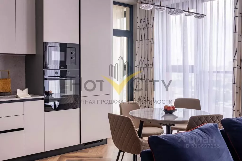 2-к кв. Москва Шелепихинская наб., 40к3 (70.4 м) - Фото 1