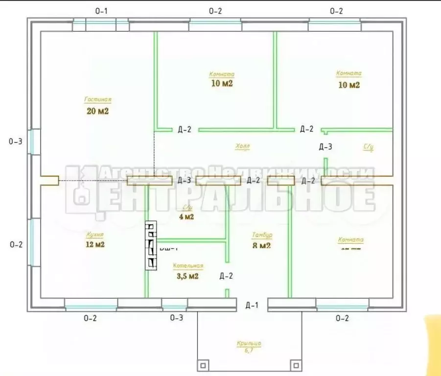 Дом в Смоленская область, Смоленск ул. 1-я Дачная (97 м) - Фото 2