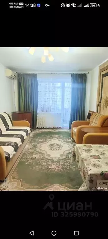 1-к кв. Краснодарский край, Новороссийск Кутузовская ул., 25 (45.0 м) - Фото 2