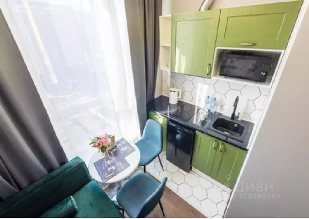 Студия Москва Выборгская ул., 9/1 (10.5 м) - Фото 2