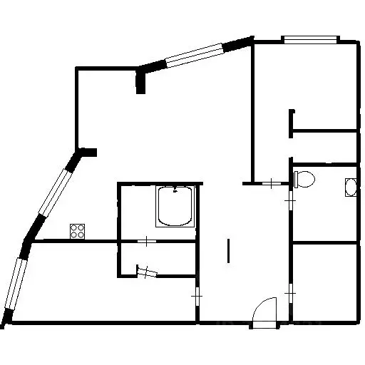 3-к кв. Москва Мосфильмовская ул., 70к3 (148.0 м) - Фото 1