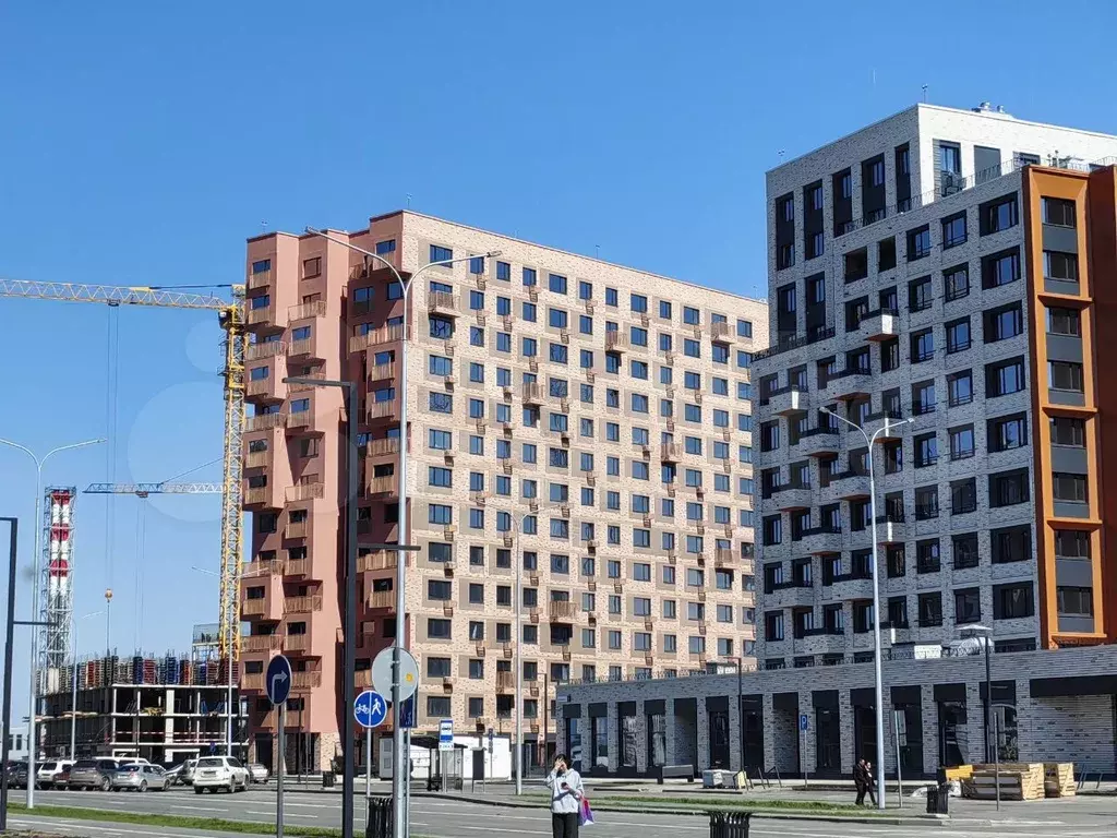 1-к. квартира, 44,2 м, 2/16 эт. - Фото 1