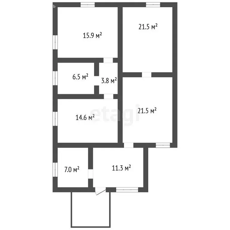Дом в село Гремячье, Садовая улица (168.2 м) - Фото 2