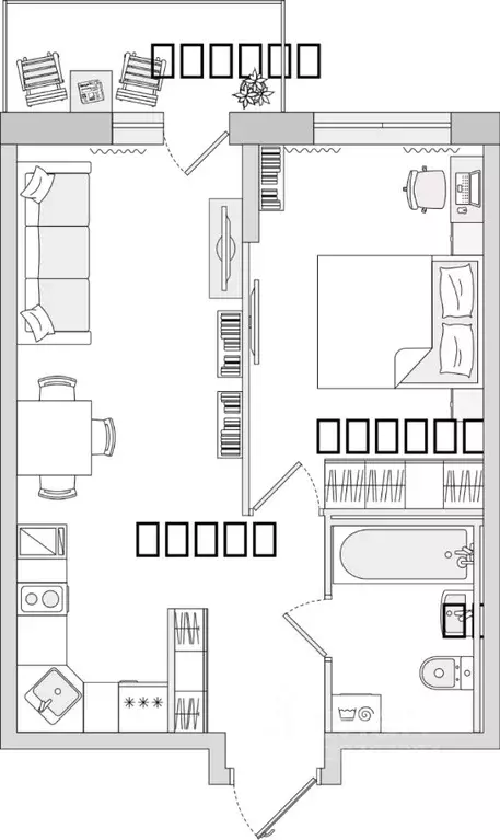 1-к кв. Ленинградская область, Всеволожский район, Свердловское ... - Фото 1