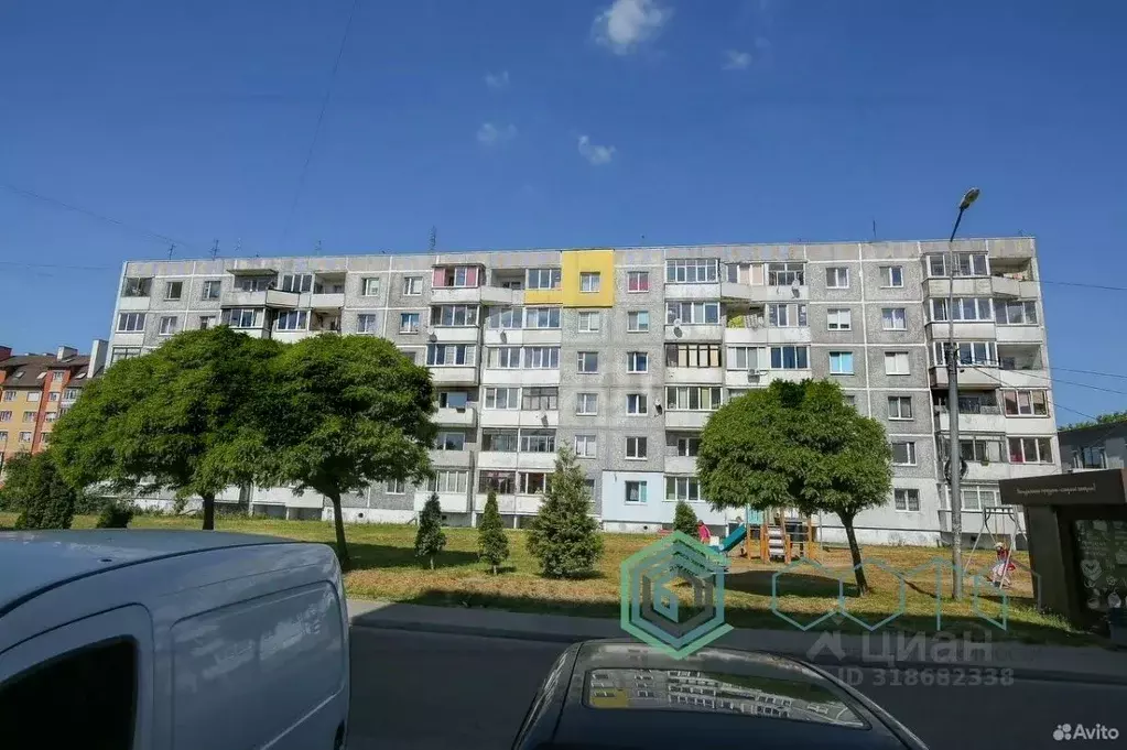 1-к кв. Калининградская область, Гурьевск Загородная ул., 2 (38.3 м) - Фото 0