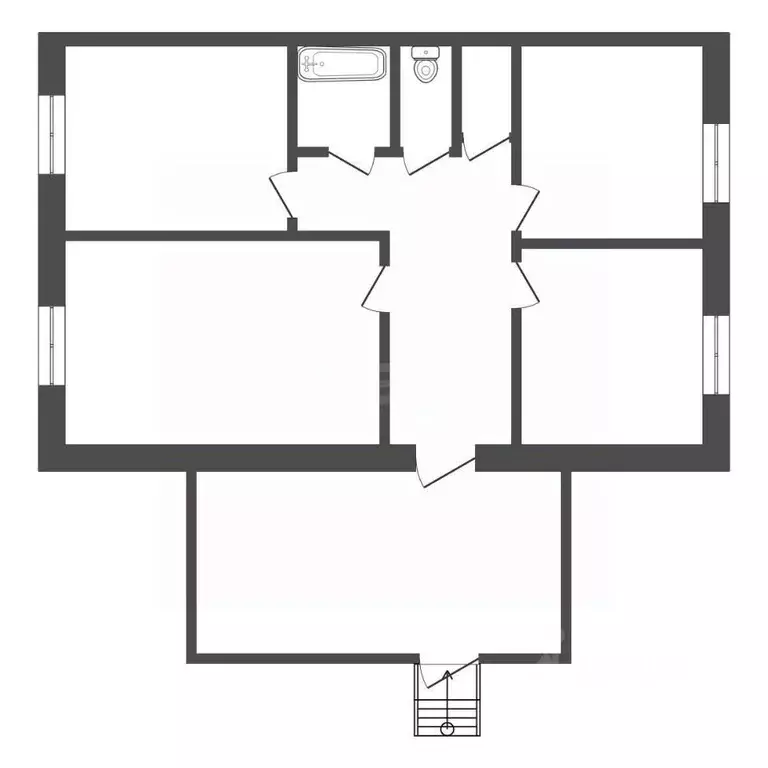 Дом в Амурская область, Тамбовский муниципальный округ, с. Садовое ул. ... - Фото 2