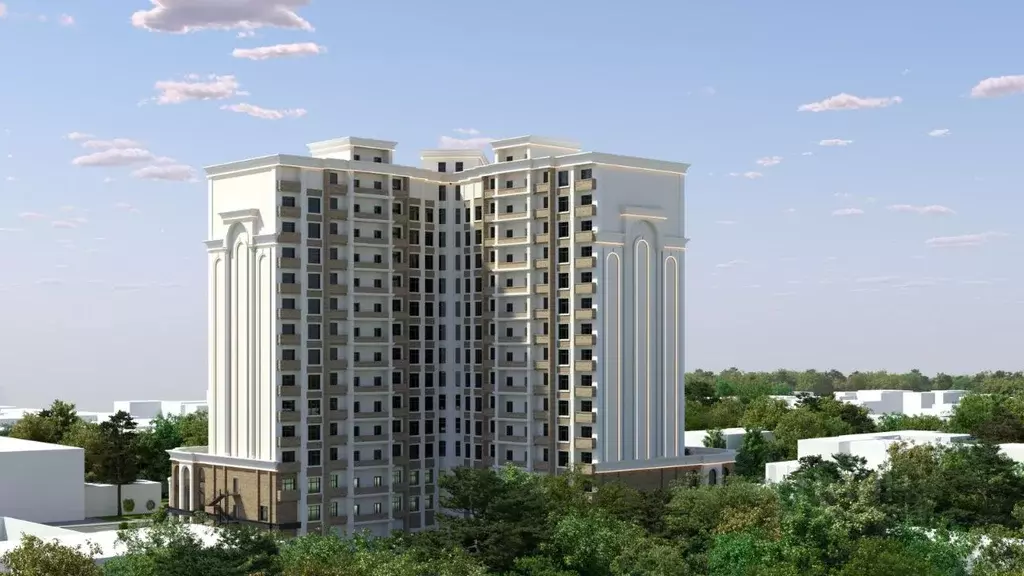 1-к кв. Чеченская республика, Грозный ул. Жуковского, 10 (55.5 м) - Фото 1