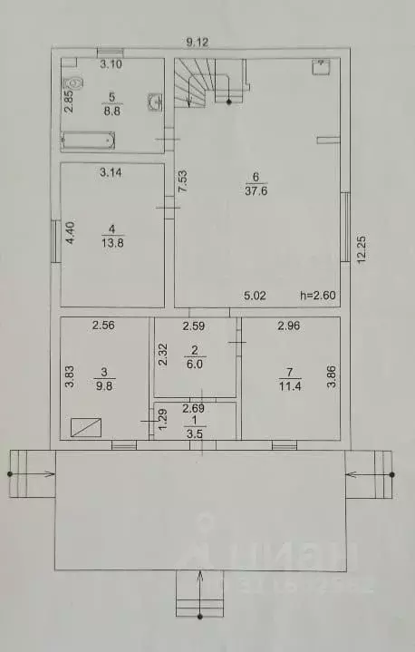 Дом в Томская область, Томск пос. Родионово, 43 (137 м) - Фото 1