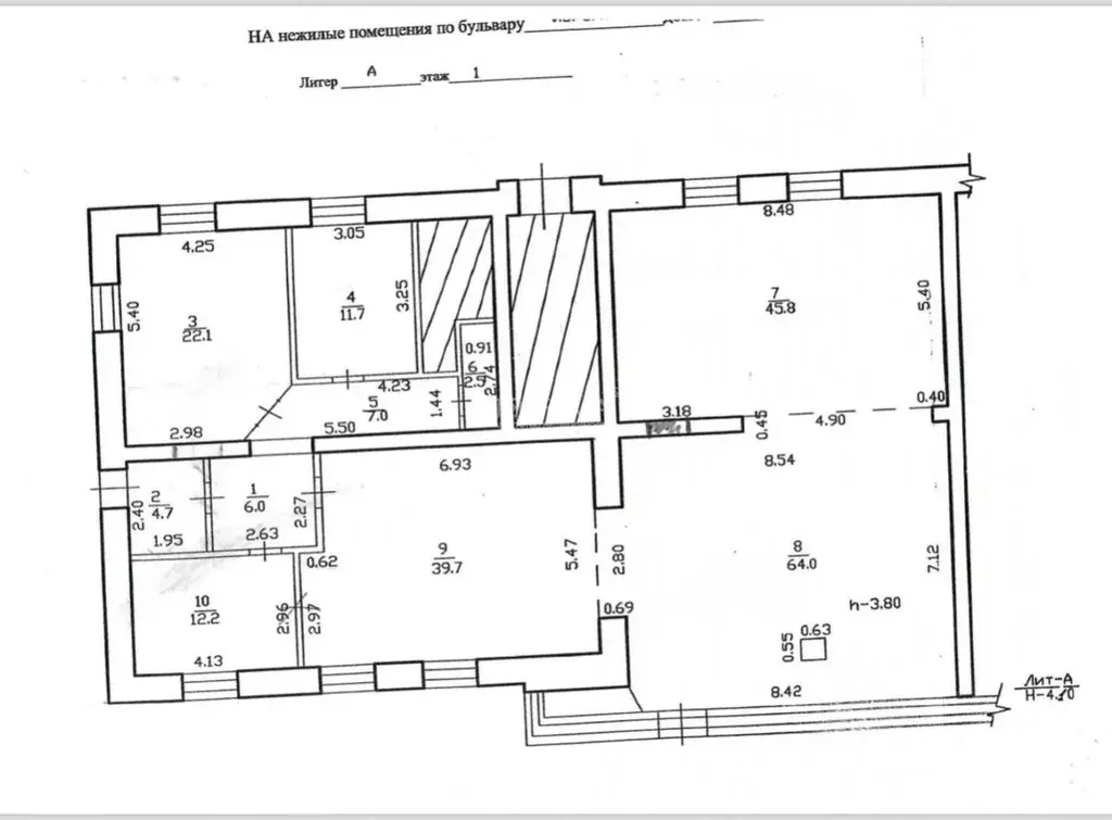 Торговая площадь в Башкортостан, Уфа бул. Ибрагимова, 49 (216 м) - Фото 2