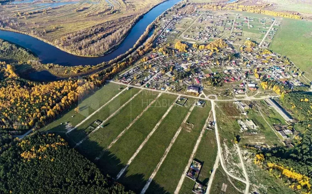 Участок в Тюменская область, Тюменский район, д. Криводанова  (15.0 ... - Фото 1