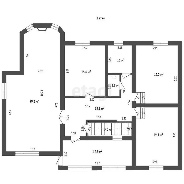 Дом в Альметьевск, микрорайон Урсала, Лесная улица (335.7 м) - Фото 2