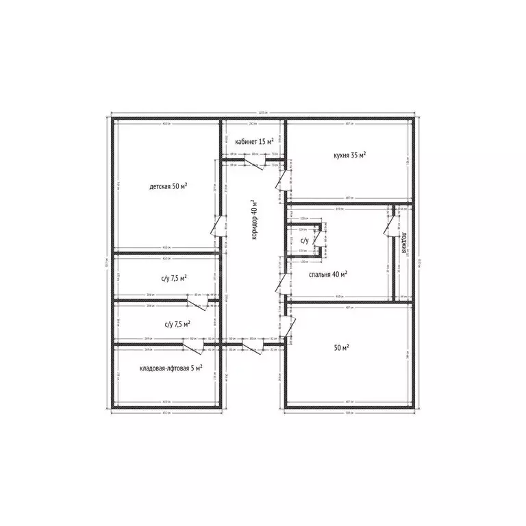 5-комнатная квартира: Махачкала, 2-й Гапцахский тупик, 13 (260 м) - Фото 1