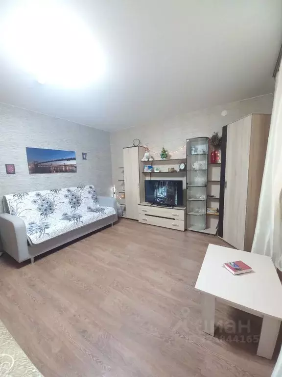 1-к кв. Вологодская область, пос. Васильевское ул. Молодежная, 11 ... - Фото 1