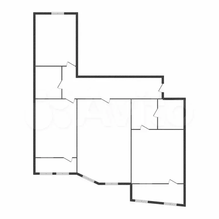3-к. квартира, 95,4 м, 8/9 эт. - Фото 0