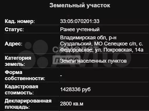 Участок 28 сот. (личное подсобное хозяйство (лпх)) - Фото 0