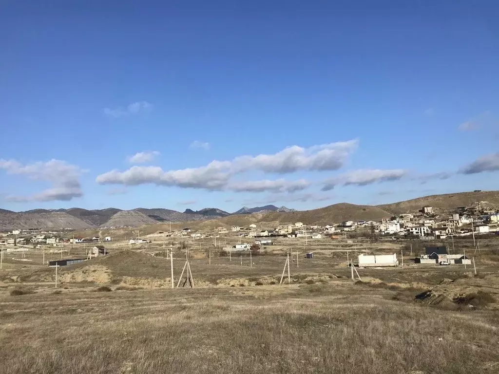 Участок в Крым, Судак муниципальный округ, с. Миндальное ул. Античная ... - Фото 1