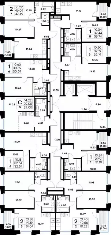 1-к кв. Татарстан, Казань ул. Профессора Мухамедьярова (32.54 м) - Фото 2