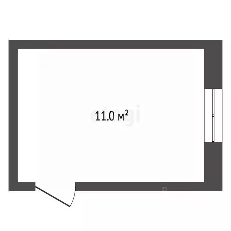 Студия Краснодарский край, Анапа ул. Тургенева, 45 (11.0 м) - Фото 2