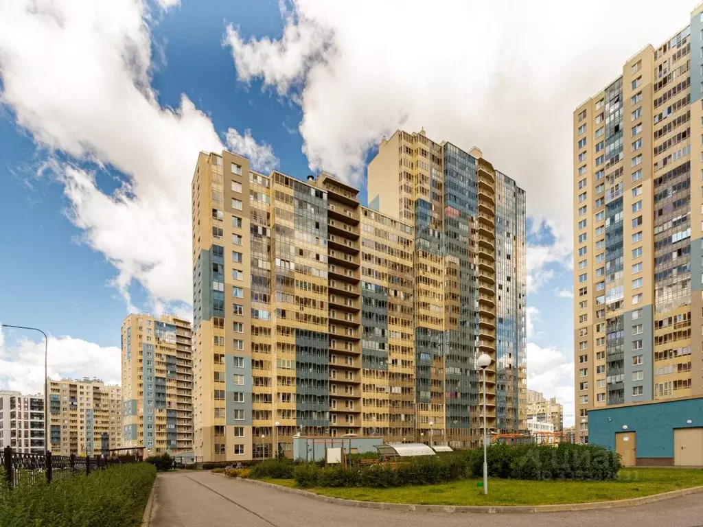 Студия Санкт-Петербург ул. Верхне-Каменская, 5 (24.1 м) - Фото 1