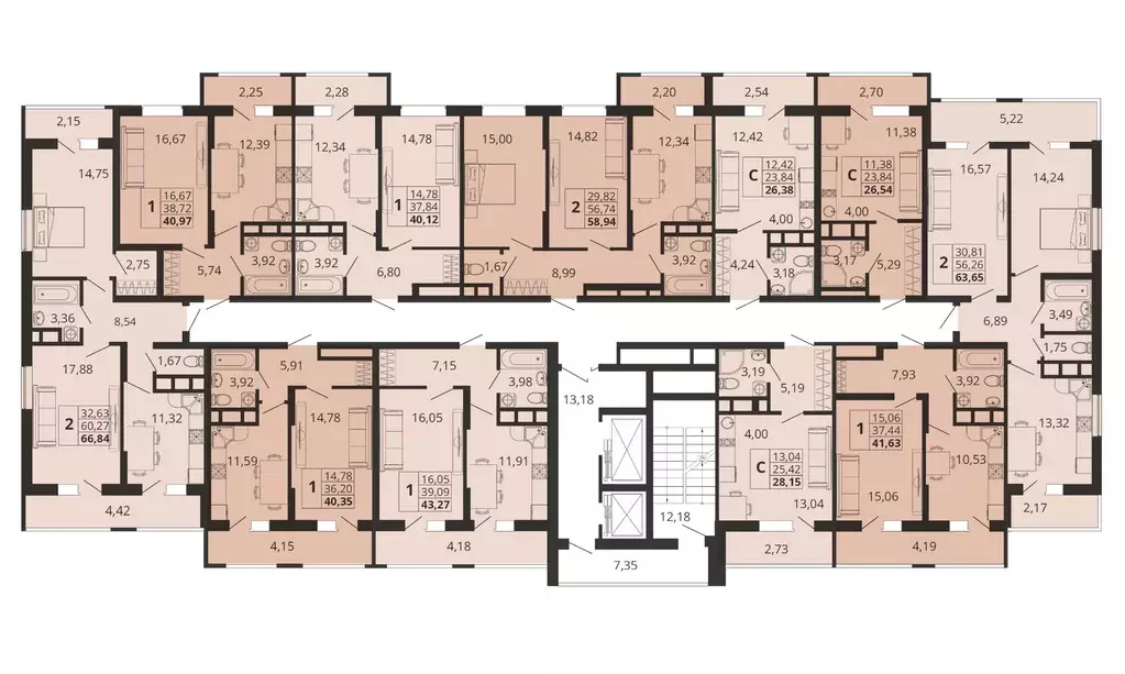 2-к кв. Краснодарский край, Краснодар пос. Знаменский, Родные Просторы ... - Фото 2