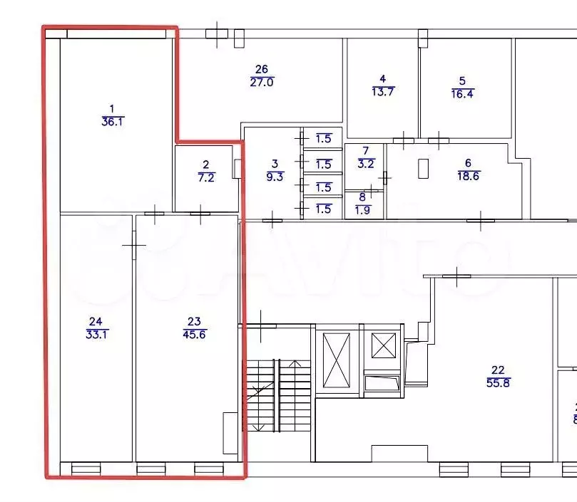 Свободного назначения 122 м - Фото 0