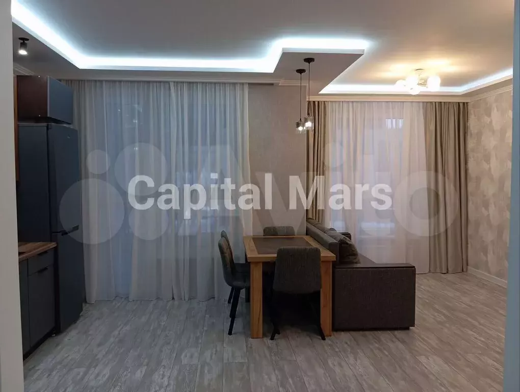2-к. квартира, 60 м, 2/26 эт. - Фото 1