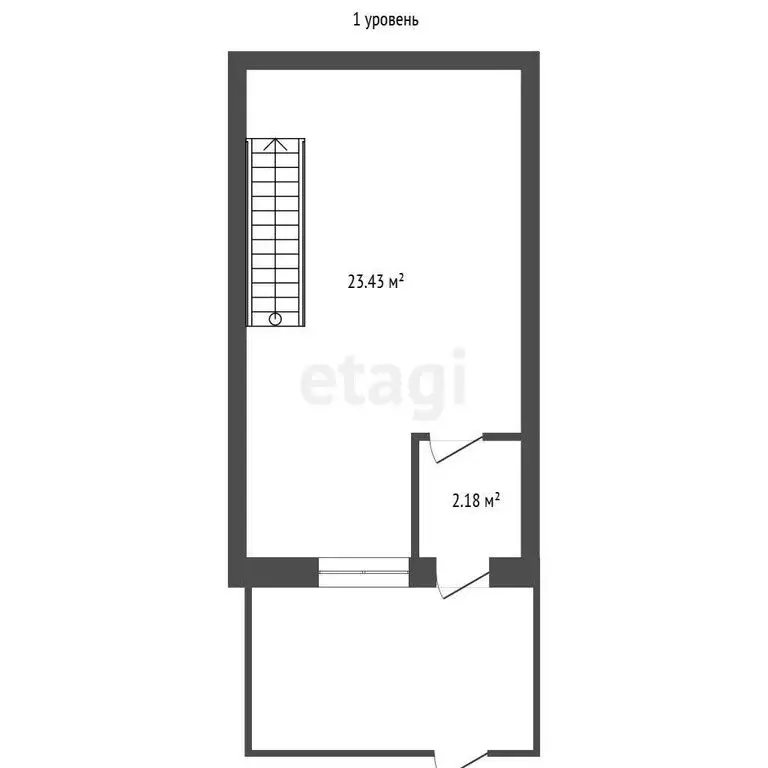 1-комнатная квартира: Дударева, Тюменская улица, 3 (49.5 м) - Фото 1
