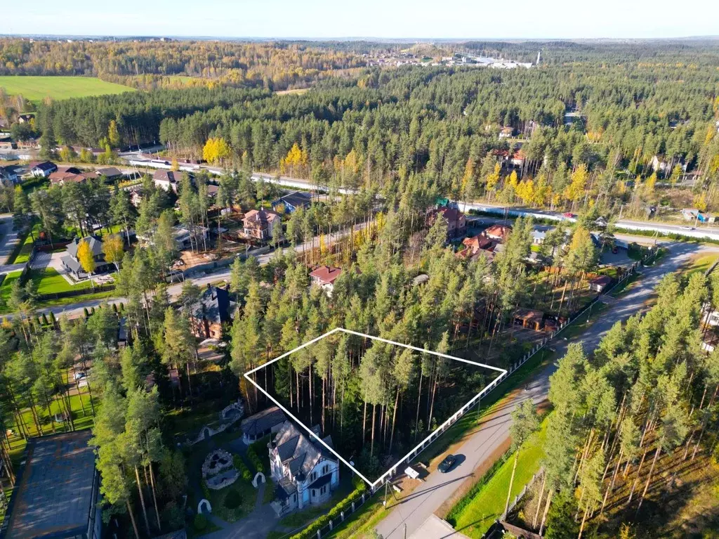 Участок в Ленинградская область, Всеволожский район, Бугровское ... - Фото 1