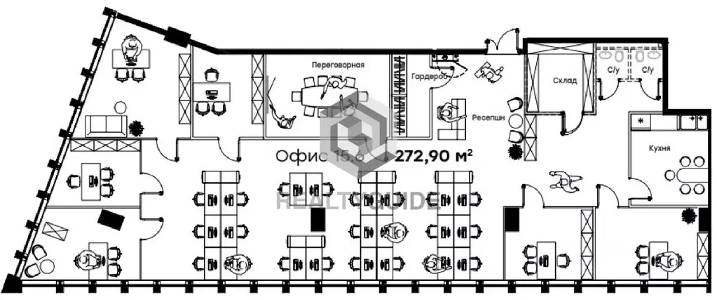 Офис в Москва ул. Обручева, 23 (273 м) - Фото 0