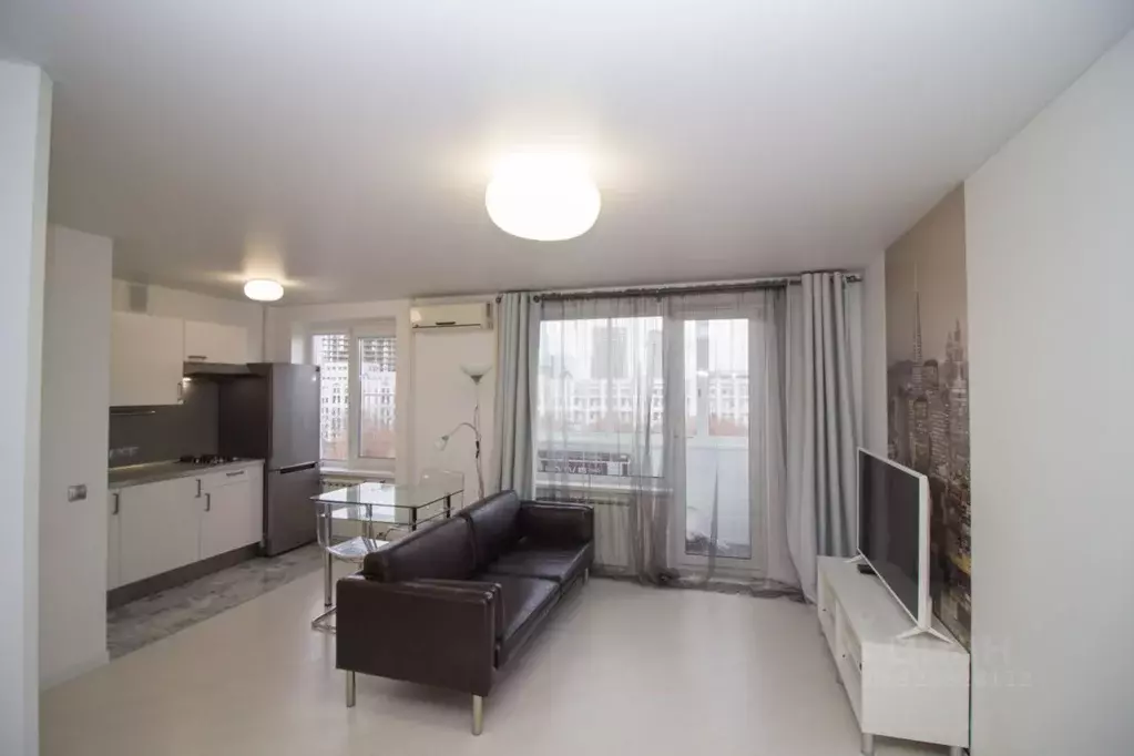 1-к кв. Москва ул. Трехгорный Вал, 24 (34.0 м) - Фото 1