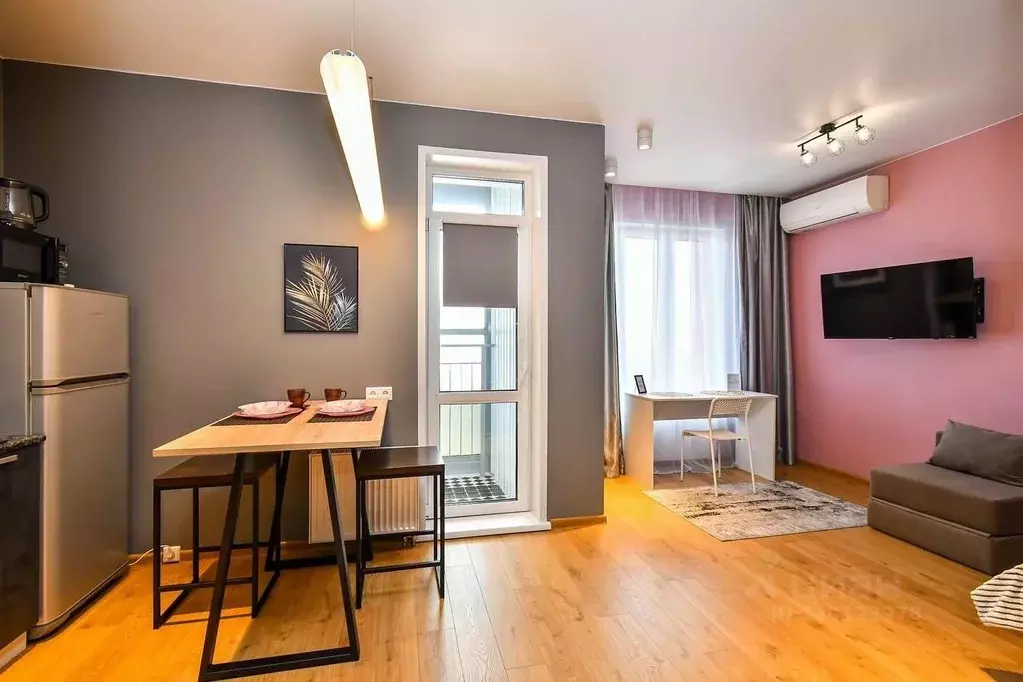 1-к кв. Красноярский край, Красноярск ул. Алексеева, 46 (34.0 м) - Фото 2