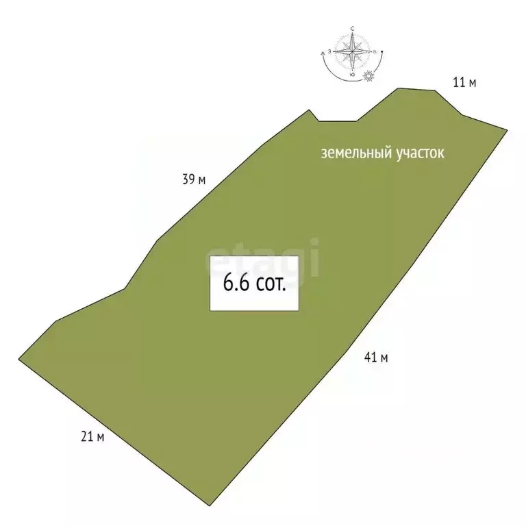 Участок в Новосибирская область, Новосибирск Ядринцевский Конный ... - Фото 2