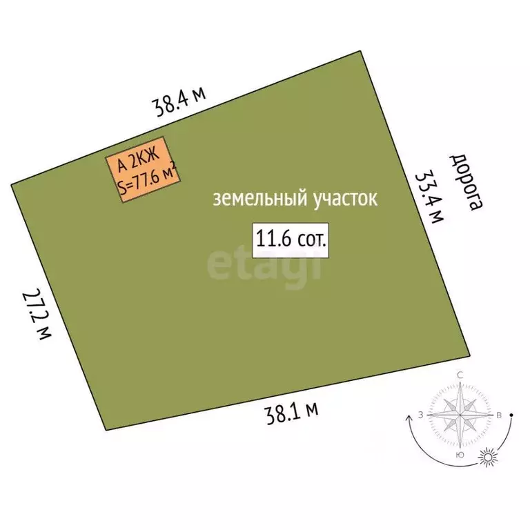 Дом в Тюменская область, Тюменский муниципальный округ, с. Горьковка ... - Фото 1