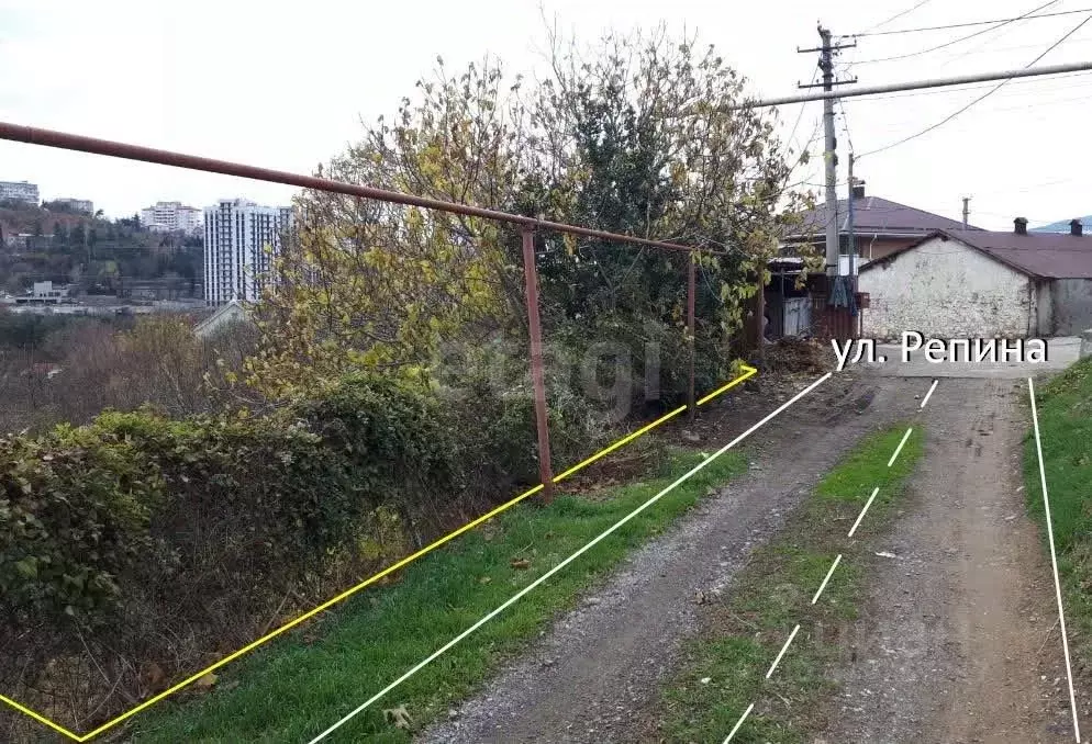 Участок в Крым, Ялта ул. Репина (4.0 сот.) - Фото 0