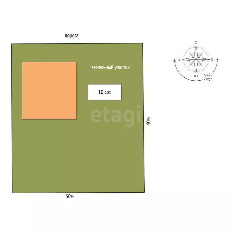 Дом в посёлок Родники, Почтовая улица (71 м) - Фото 1