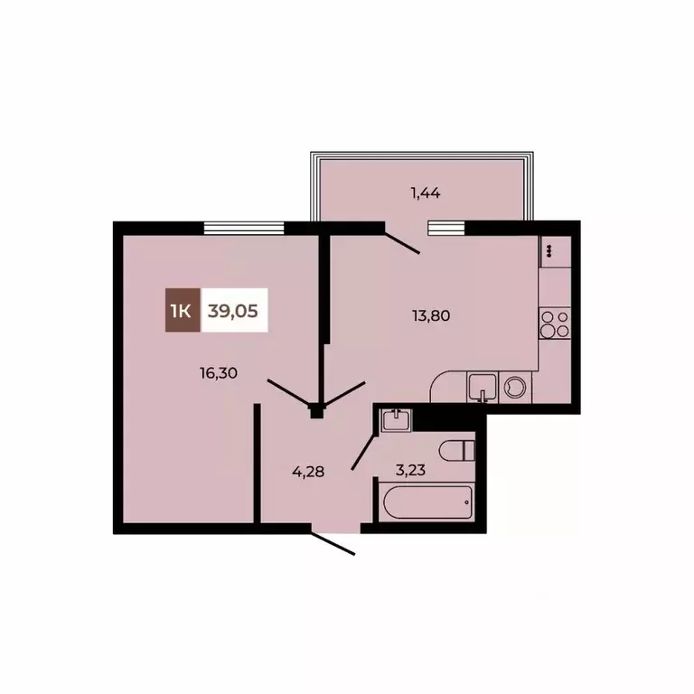 1-к кв. Ростовская область, Аксайский район, Щепкинское с/пос, пос. ... - Фото 1