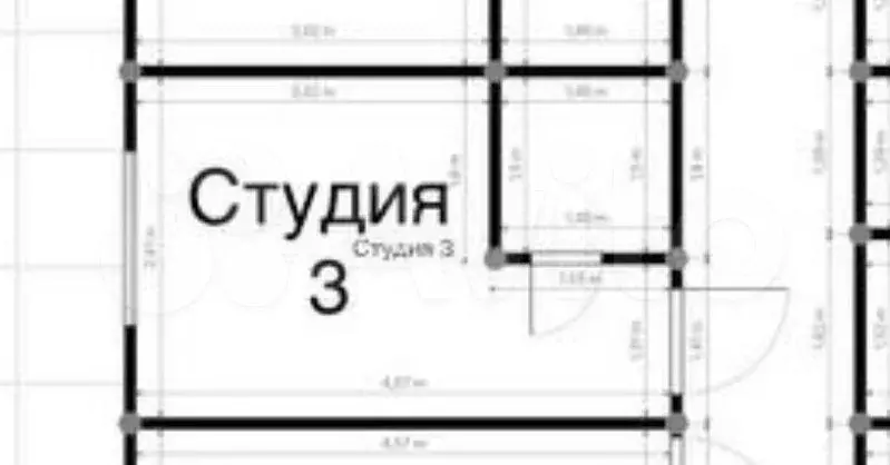 Апартаменты-студия, 13,5 м, 4/4 эт. - Фото 0