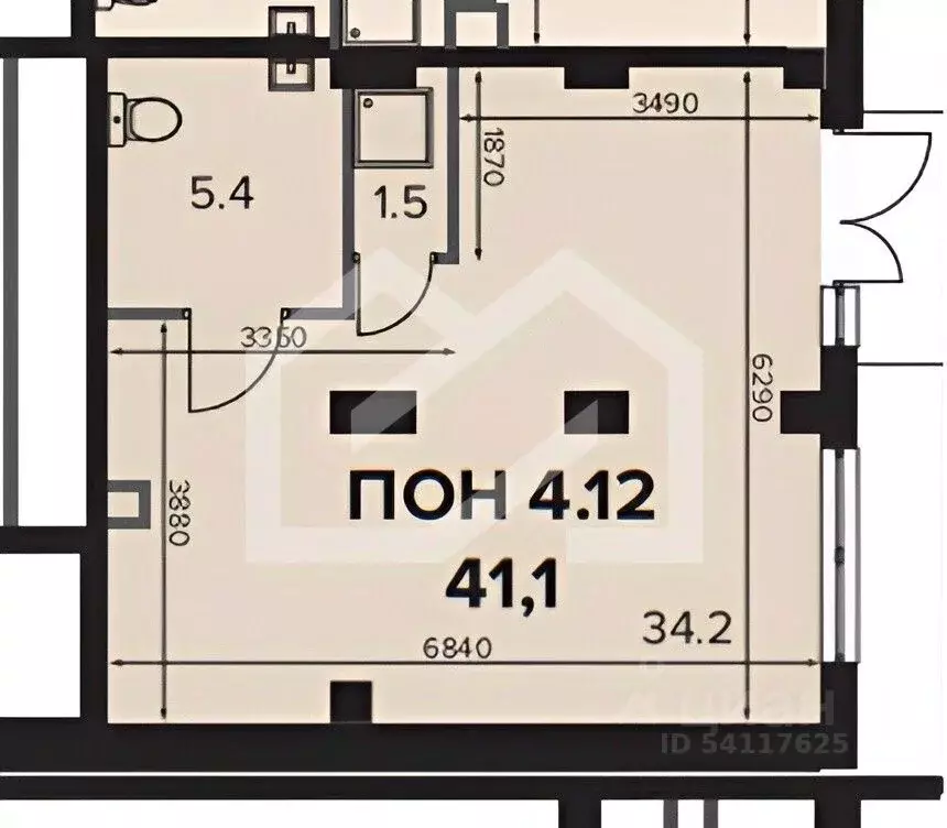 Торговая площадь в Москва Ленинградское ш., 228к4 (41 м) - Фото 2