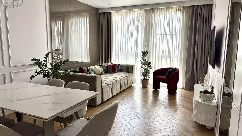 4-к кв. Москва 3-я Хорошевская ул., 27к2 (113.0 м) - Фото 1