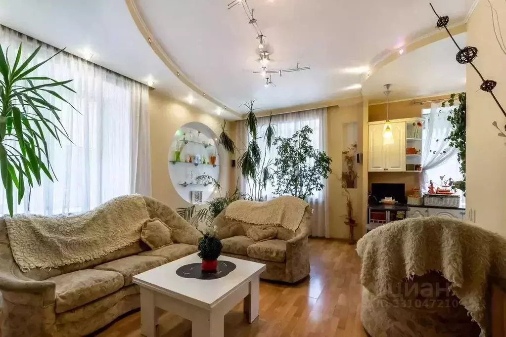 4-к кв. Свердловская область, Екатеринбург ул. Баумана, 23 (91.7 м) - Фото 2