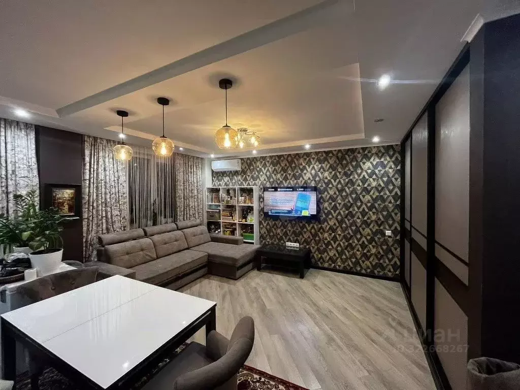 1-к кв. Ростовская область, Ростов-на-Дону бул. Платова, 20/17 (58.7 ... - Фото 1