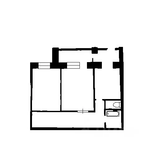2-к кв. Самарская область, Самара Демократическая ул., 32 (60.0 м) - Фото 2