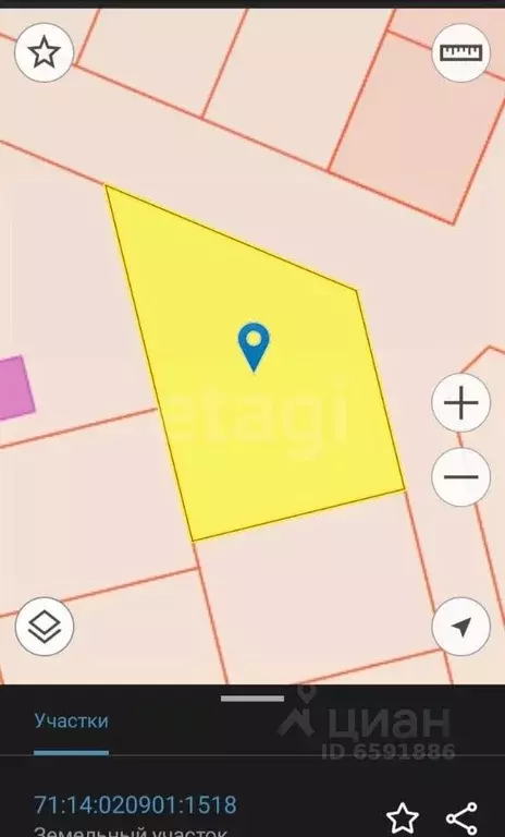 Участок в Тульская область, Тула городской округ, с. Частое ул. ... - Фото 2