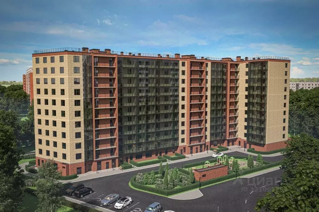 1-к кв. Санкт-Петербург пос. Шушары, Ленсоветовский тер., 19к2 (33.73 ... - Фото 2