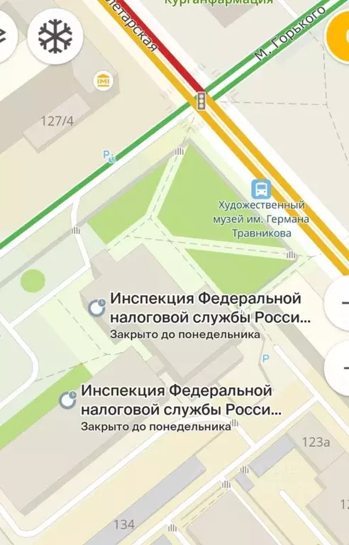 2-к кв. Курганская область, Курган ул. МАКСИМА ГОРЬКОГО, 127 (46.0 м) - Фото 1